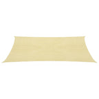 VidaXL Zonnezeil 160 g/m² 2,5x4,5 m HDPE beige