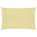 VidaXL Zonnezeil 160 g/m² 3x4,5 m HDPE beige