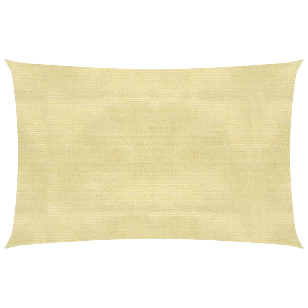 VidaXL Zonnezeil 160 g/m² 3x4,5 m HDPE beige