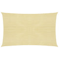 VidaXL Zonnezeil 160 g/m² 3x6 m HDPE beige