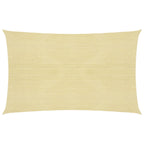 VidaXL Zonnezeil 160 g/m² 3x6 m HDPE beige