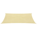 VidaXL Zonnezeil 160 g/m² 3,5x4,5 m HDPE beige