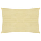 VidaXL Zonnezeil 160 g/m² 5x6 m HDPE beige