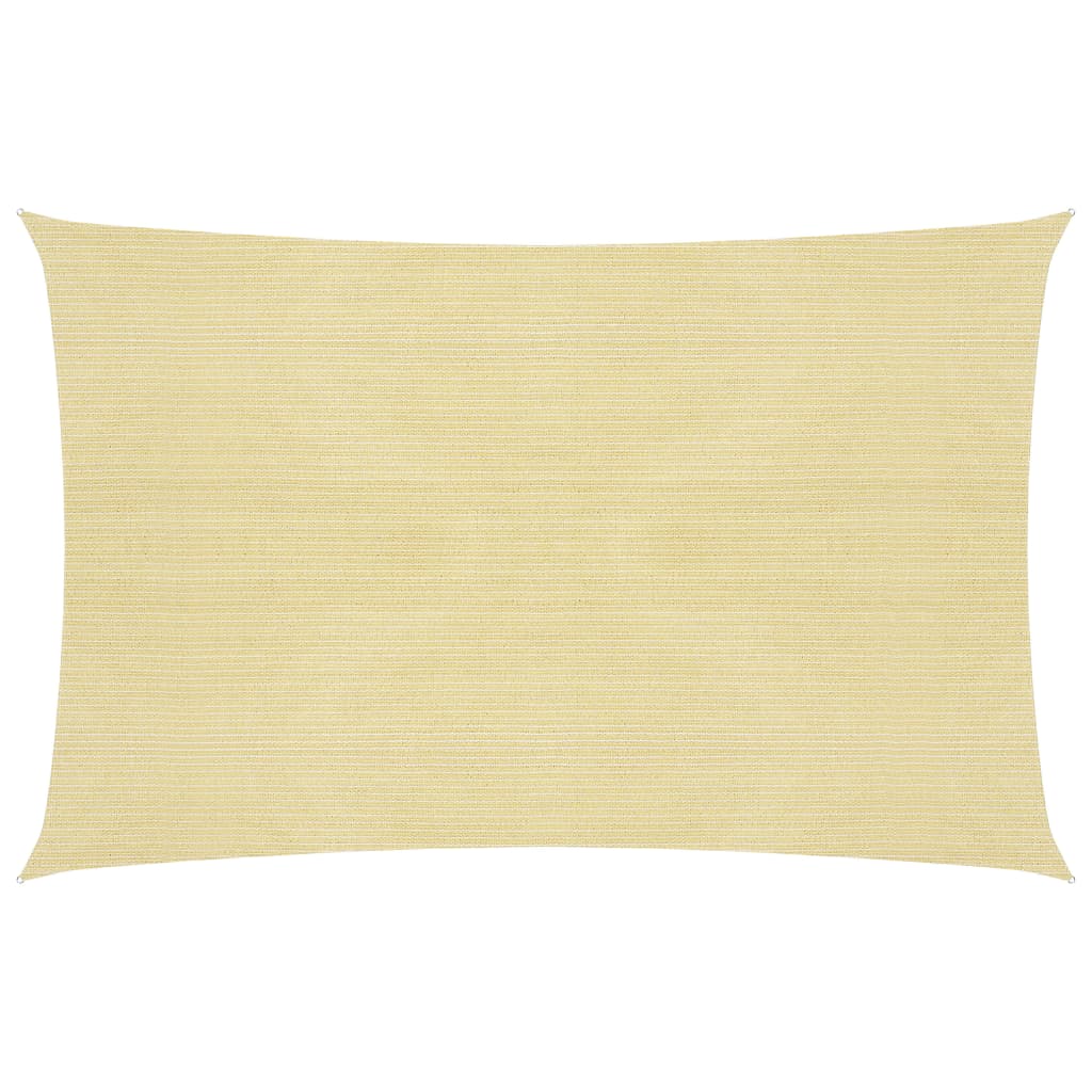 VidaXL Zonnezeil 160 g/m² 5x8 m HDPE beige