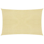 VidaXL Zonnezeil 160 g/m² 5x8 m HDPE beige