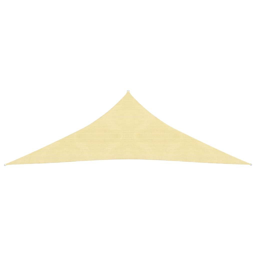 VidaXL Zonnezeil 160 g/m² 4x4x5,8 m HDPE beige