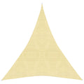 VidaXL Zonnezeil 160 g/m² 4x5x5 m HDPE beige