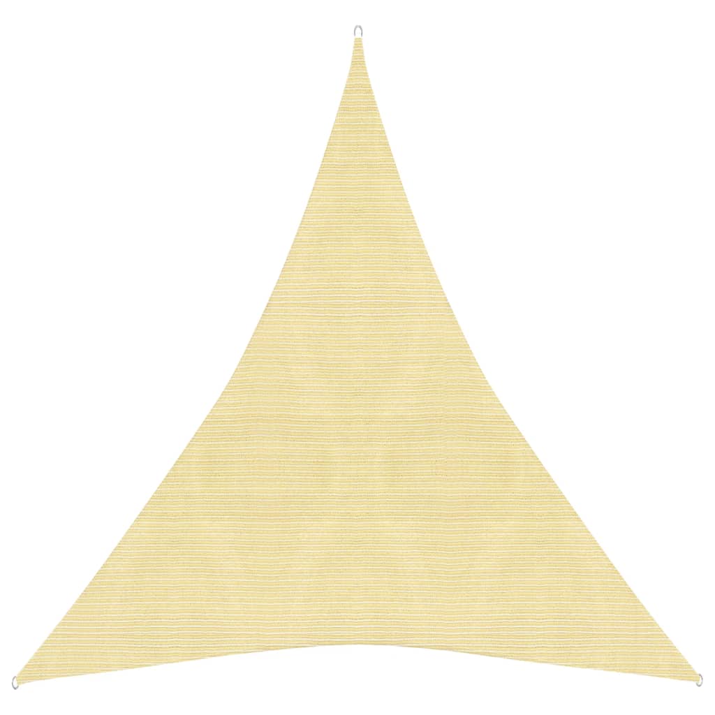 VidaXL Zonnezeil 160 g/m² 4x5x5 m HDPE beige
