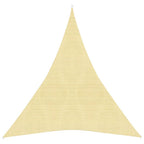 VidaXL Zonnezeil 160 g/m² 5x6x6 m HDPE beige