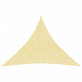 Vidaxl zonnezeil 160 g m² 6x6x6 m hdpe beige