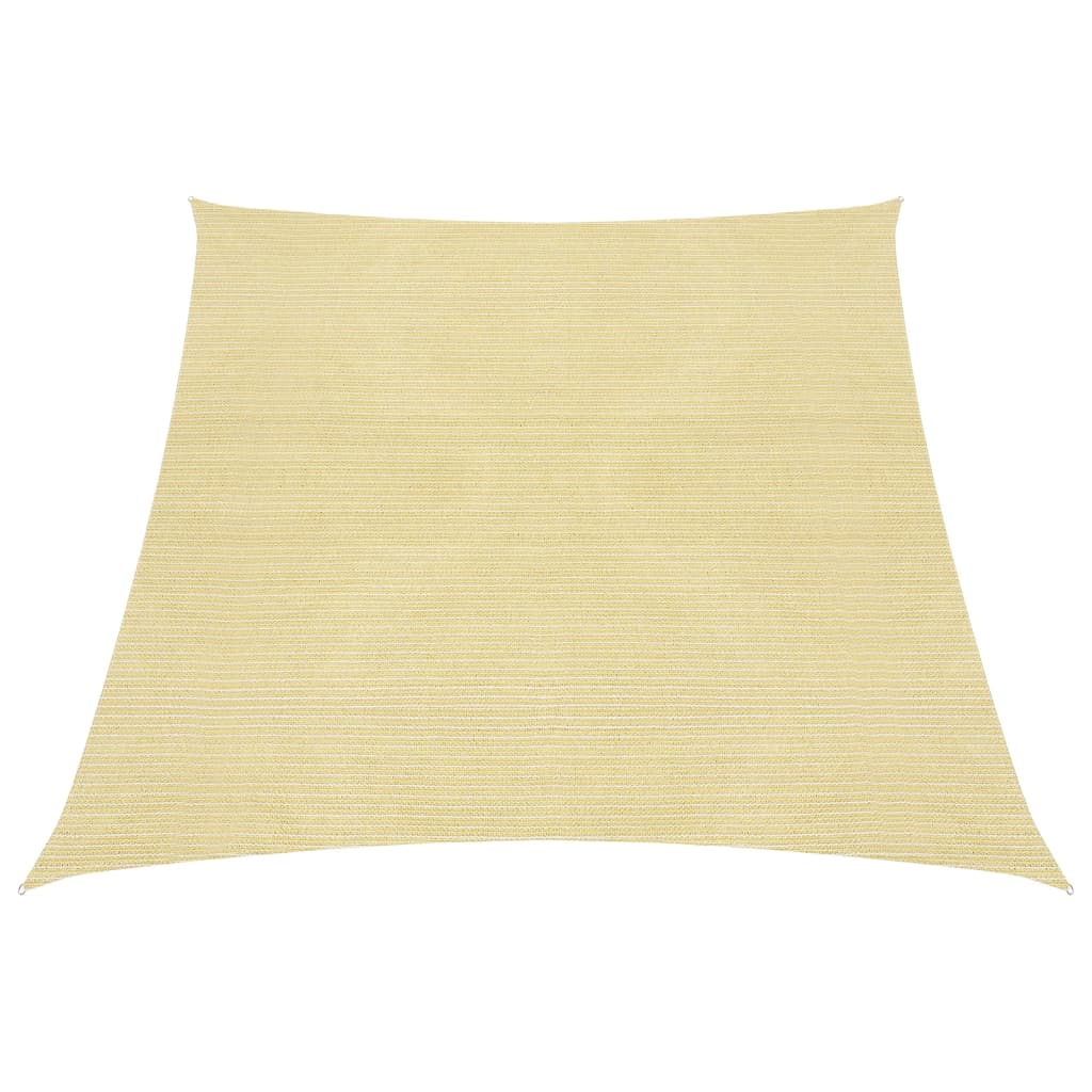 VidaXL Zonnezeil 160 g/m² 4/5x3 m HDPE beige