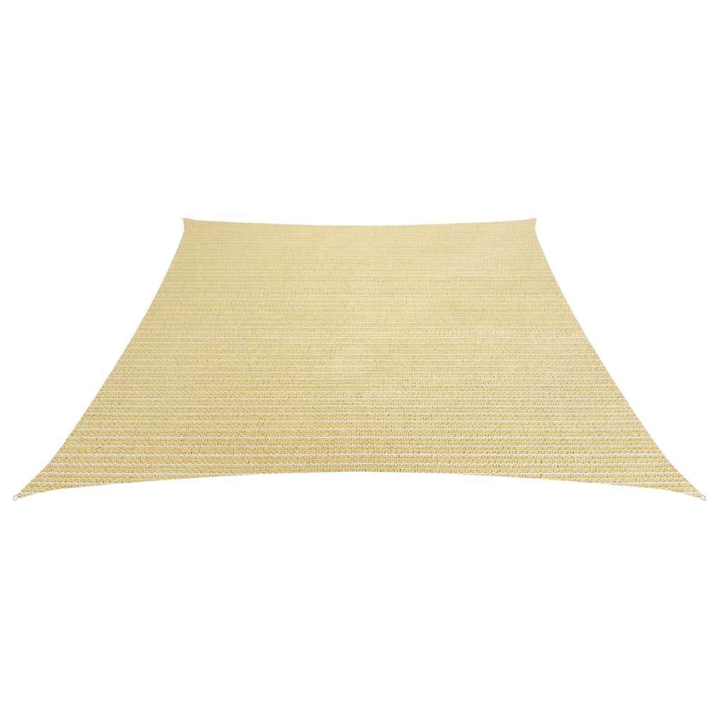 VidaXL Zonnezeil 160 g/m² 4/5x3 m HDPE beige