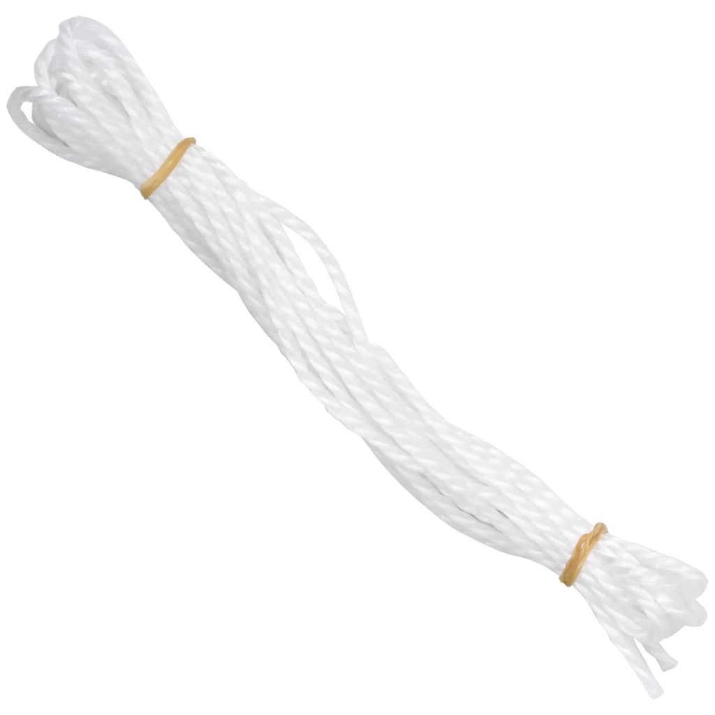 VidaXL Zonnezeil 160 g/m² 2,5x4,5 m HDPE wit