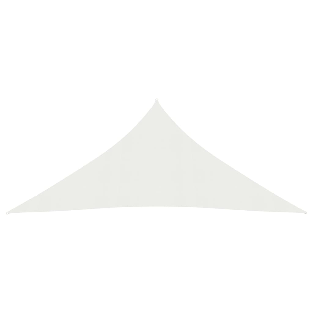 VidaXL Zonnezeil 160 g/m² 3x4x4 m HDPE wit