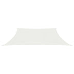 VidaXL Zonnezeil 160 g/m² 4/5x3 m HDPE wit