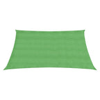 VidaXL Zonnezeil 160 g/m² 2x2 m HDPE lichtgroen