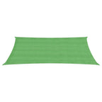 VidaXL Zonnezeil 160 g/m² 2x4,5 m HDPE lichtgroen