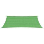 Vidaxl zonnezeil 160 g m² 2x5 m hdpe lichtgroen