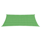VidaXL Zonnezeil rechthoekig 160 g/m² 2,5x5 m HDPE lichtgroen