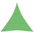 VidaXL Zonnezeil 160 g/m² 5x6x6 m HDPE lichtgroen