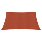 Vidaxl zonnezeil 160 g m² 2x2,5 m hdpe terracottakleurig
