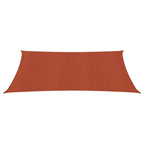 Vidaxl zonnezeil 160 g m² 2,5x3,5 m hdpe terracottakleurig