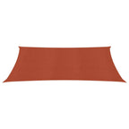 Vidaxl zonnezeil 160 g m² 2,5x5 m hdpe terracottakleurig