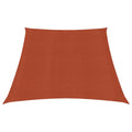 Vidaxl zonnezeil 160 g m² 3 4x2 m hdpe terracottakleurig