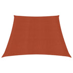 Vidaxl zonnezeil 160 g m² 3 4x2 m hdpe terracottakleurig