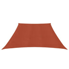 Vidaxl zonnezeil 160 g m² 3 4x2 m hdpe terracottakleurig
