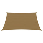 Vidaxl zonnezeil 160 g m² 2,5x2,5 m hdpe taupe