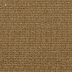 Vidaxl zonnezeil 160 g m² 3x3 m hdpe taupe