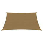Vidaxl zonnezeil 160 g m² 4,5x4,5 m hdpe taupe