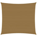 Vidaxl zonnezeil 160 g m² 5x5 m hdpe taupe