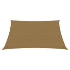 Vidaxl zonnezeil 160 g m² 2x2,5 m hdpe taupe