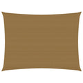 Vidaxl zonnezeil 160 g m² 2x3 m hdpe taupe