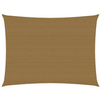 Vidaxl zonnezeil 160 g m² 2,5x3,5 m hdpe taupe