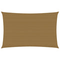 Vidaxl zonnezeil 160 g m² 2,5x4,5 m hdpe taupe