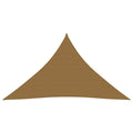 Vidaxl zonnezeil 160 g m² 5x5x6 m hdpe taupe