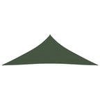 Vidaxl zonnezeil 160 g m² 4x4x4 m hdpe donkergroen
