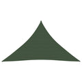 Vidaxl zonnezeil 160 g m² 4x4x5,8 m hdpe donkergroen