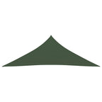 Vidaxl zonnezeil 160 g m² 4,5x4,5x4,5 m hdpe donkergroen