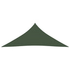 Vidaxl zonnezeil 160 g m² 4x5x5 m hdpe donkergroen