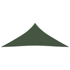 Vidaxl zonnezeil 160 g m² 5x6x6 m hdpe donkergroen