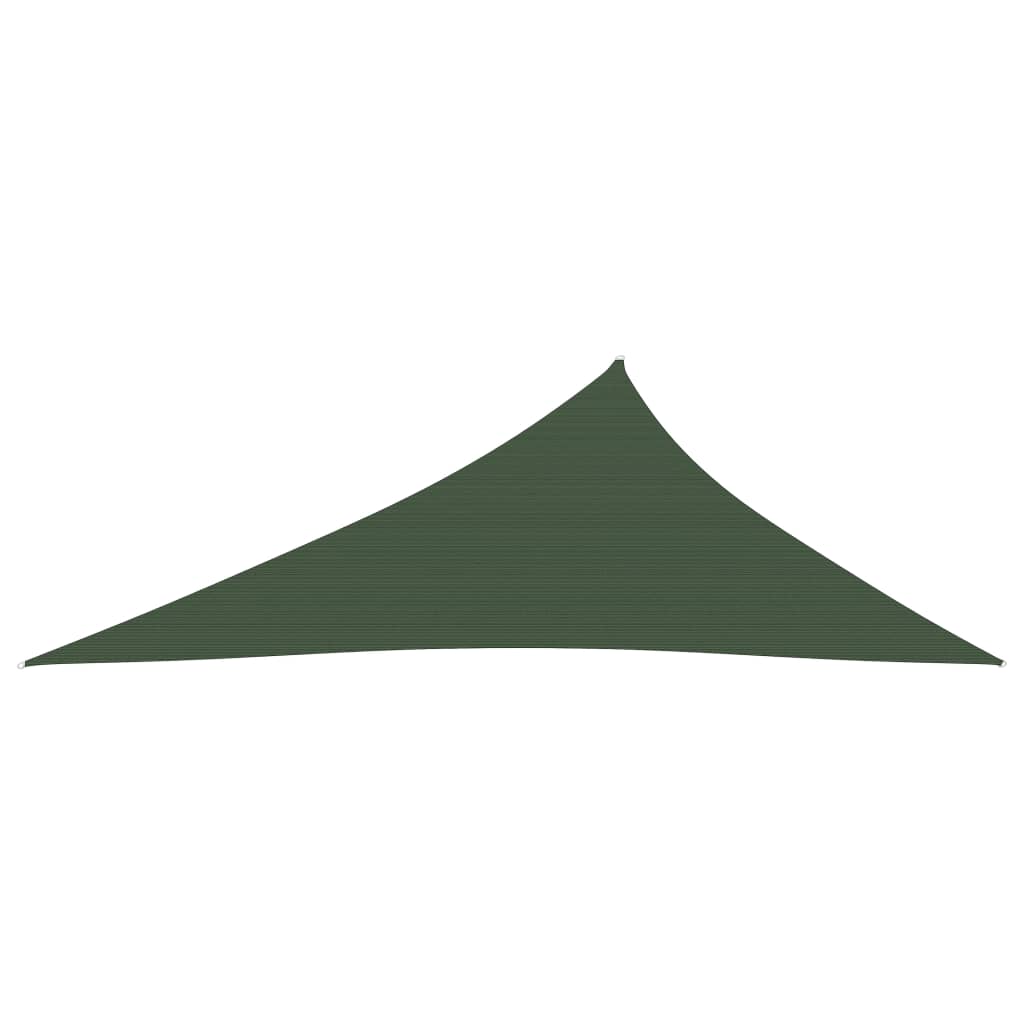 Vidaxl zonnezeil 160 g m² 4x5x6,8 m hdpe donkergroen