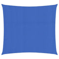 Vidaxl zonnezeil 160 g m² 2,5x2,5 m hdpe blauw