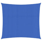Vidaxl zonnezeil 160 g m² 2,5x2,5 m hdpe blauw