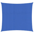 Vidaxl zonnezeil 160 g m² vierkant 3x3 m hdpe blauw
