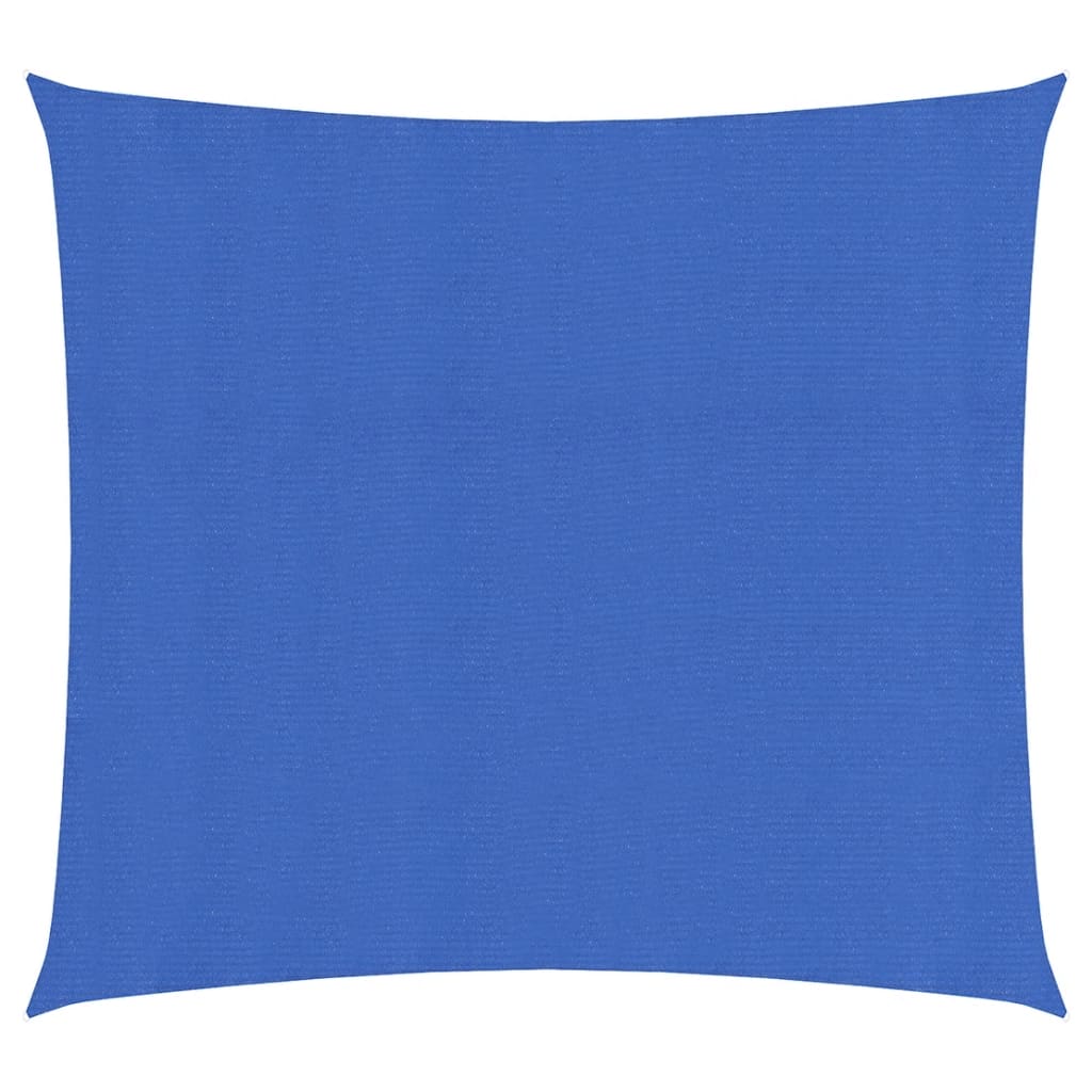 Vidaxl zonnezeil 160 g m² vierkant 3x3 m hdpe blauw