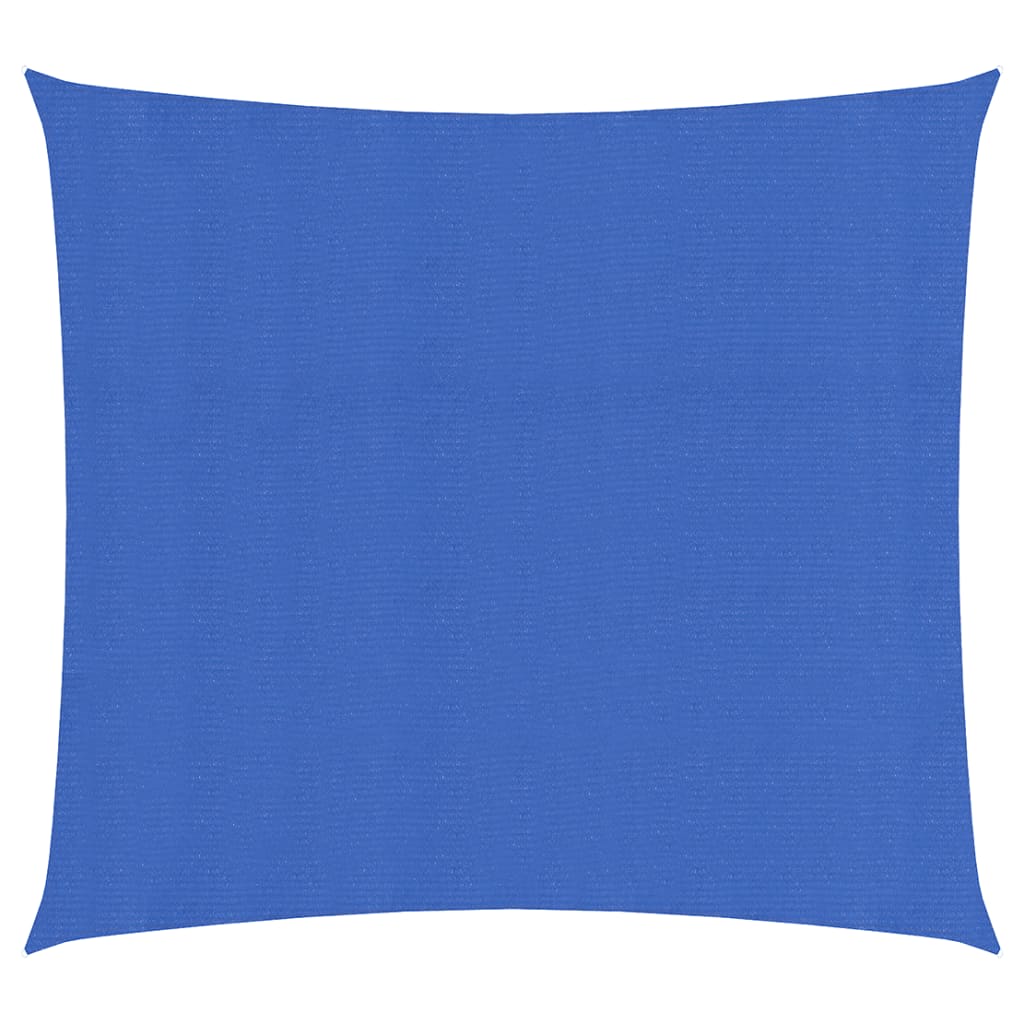 Vidaxl zonnezeil 160 g m² vierkant 4x4 m hdpe blauw